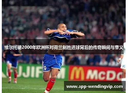 维尔托德2000年欧洲杯对荷兰制胜进球背后的传奇瞬间与意义