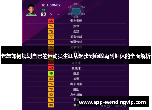 老詹如何规划自己的运动员生涯从起步到巅峰再到退休的全面解析