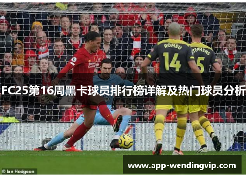 FC25第16周黑卡球员排行榜详解及热门球员分析 FC25第16周黑卡球员排行榜详解及热门球员分析