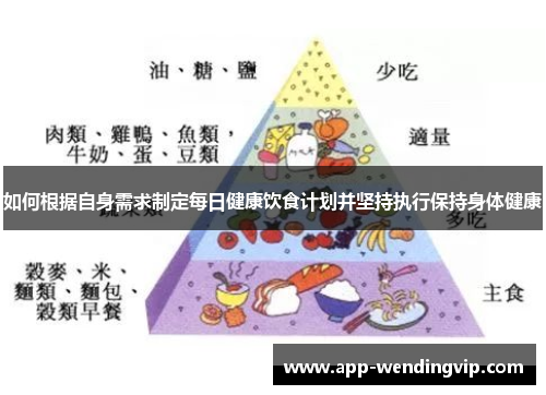 如何根据自身需求制定每日健康饮食计划并坚持执行保持身体健康