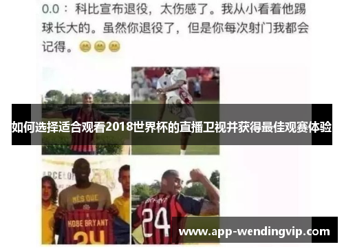 如何选择适合观看2018世界杯的直播卫视并获得最佳观赛体验